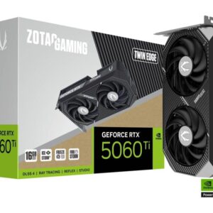 Graficka karta ZOTAC GAMING RTX 5060 Ti Twin Edge NVD/8GB/DDR7/128 bit/crna