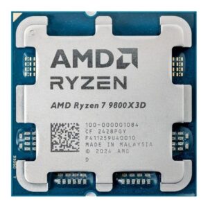 Procesor AMD Ryzen 7 9800X3D 8C/16T/4.7GHz/96MB/120W/AM5/tray