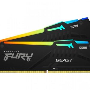 Memorija KINGSTON 16GB(2x8GB)/DIMM/DDR5/5600MHz/CL36/FURY Beast RGB EXPO