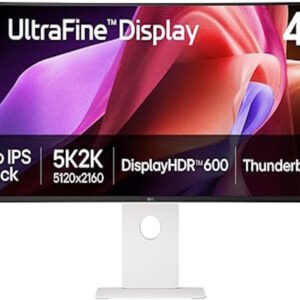 Monitor LG 40U990A-W 39.7"/IPS,zakrivljen,21:9/5120x2160/120Hz/5ms GtG/HDMIx2,DP,USB,Thunderbolt