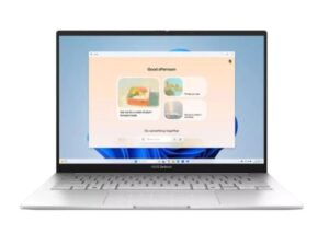 Laptop ASUS Zenbook 14 UX3405CA-STA1190 DOS/14"3K OLED/U7 255H/32GB/1TB/backl/futrola/bez punj/srebr