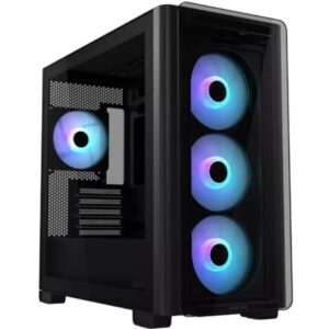 Kucište ASUS A23 PLUS TG ARGB BLACK Micro-ATX/Mini-ITX/kaljeno staklo/bez napajanja/crna