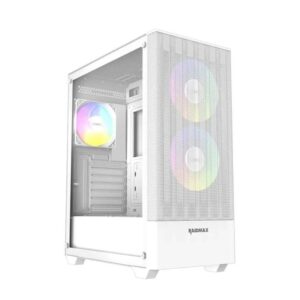 Kucište Raidmax Vector V218/ATX/Micro-ATX/Mini-ITX/ARGB/kaljeno staklo/bela