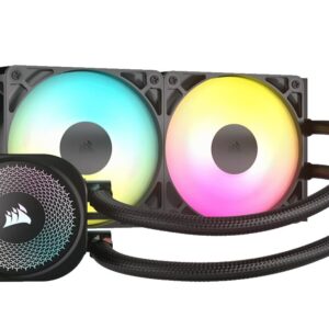 Kuler za CPU CORSAIR NAUTILUS 240 ARGB/240mm/vodeno hladenje/crna