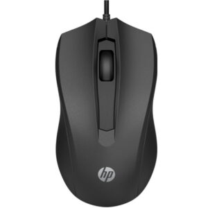 Miš HP 100 EURO žicni/6VY96AA/crna