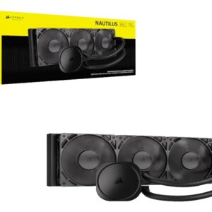 Kuler za CPU CORSAIR NAUTILUS 360 RS/360mm/triple fan/vodeno hladenje/crna