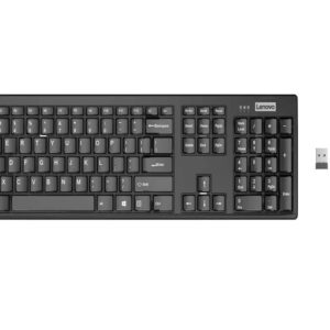 Tastatura+miš LENOVO 100 bežicni set/US/crna
