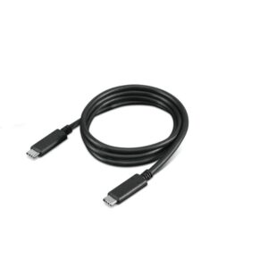 Lenovo USB-C Cable 1m/Date rate 10Gbps/Support max 100W @20V/5A