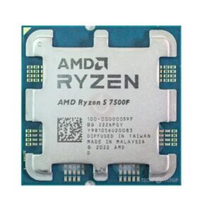 Procesor AMD Ryzen 5 7500F/6C/12T/5.2GHz/38MB/65W/AM5/TRAY