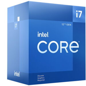 Procesor INTEL Core i7 i7-12700F 12C/20T/2.1GHz/25MB/65W/14nm/Alder Lake/LGA1700/BOX