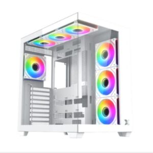 Kucište XIGMATEK Aqua V Air Arctic Gaming/ATX/Micro ATX/Mini ITX/ARGB/bez napajanja/bela