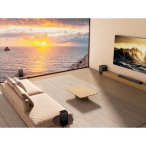 Soundbar TCL Q85H PRO/Wireless SW+STL/DTS:X/Dolby Atmos/860W/96dB/AI sonic/crna